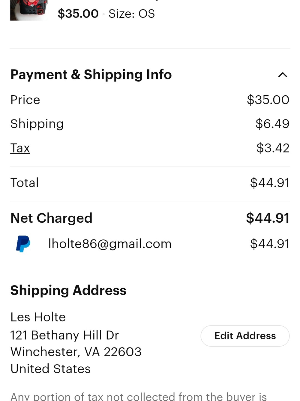 Proof For dawnbrad